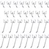 Rayong 30Pcs Ganci per Pannello Forato Pannello Forato Ganci in Metallo Ganci per pegboard in metallo Accessori per Negozi, Banco da Lavoro Officina e Cucina