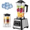 SOKANY 6000W Frullatore Elettrico, 9 Velocità + Funzione Pulsazioni, 2 e 1 frullatore multifunzione, 2,5L Frullati e Smoothie/Macinacaffe, Lame in Acciaio Inox, Senza BPA (SK-999, 6000W)