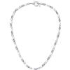 GAVU Collana Girocollo da Donna, Collana da Donna con Perle di Conchiglia Tre Colori Chiusura OT 45cm