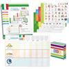 Editorial GEU Organizer per bambini: agenda giornaliera strutturata con 140 carte vocabolario e pittogrammi per autismo/ADHD - routine giornaliere efficaci con aiuti visivi per bambini con ASD (italiano)
