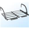 ADERTOS Stendino da Termosifone 32-55 cm Stendibiancheria da Balcone Stendino da Balcone Allungabile, Stendibiancheria Balcone Ringhiera, Nero