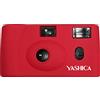 Yashica MF-1 Snapshot Art - Set di fotocamere con pellicola da 35 mm, Rosso