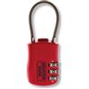 Burg-Wächter Combi 73 30 SB Lucchetto a Combinazione Regolabile, Rosso