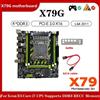 No 4X(Scheda Madre X79G+ SATA+Lunetta LGA2011 4XDDR3 RECC Slot M.2 NVME PC4396