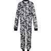 Ex UK Store Pigiama intero da bambino, taglia 9 10 11 12 13 14 15 16Y, Army - Camouflage, 9-10 Anni