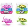 ROBO ALIVE Tartaruga robotica che nuota Robo Turtle di ZURU,giocattolo da bagno (confezione da 2, rosa e verde)