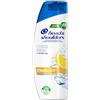 Head & Shoulders Citrus Fresh Shampoo anti-forfora, per capelli grassi, 300 ml, per uso quotidiano, fino al 100% di protezione da forfora, clinicamente testato, sensazione di freschezza pulita con