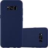 Cadorabo - Custodia Per Samsung Galaxy S8 Plus In Candy Blu Scuro - Morbida Cover Protettiva Sottile Di Silicone Tpu Con Bordo Protezione - Ultra Slim - SPEDIZIONE GRATUITA