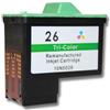 VHBW - Cartuccia D'inchiostro Ciano /magenta /giallo Compatibile Con Lexmark X1170, X1180, X1185, X1190, X1195, X1196, X1250 Stampante (ricaricata, 12 - SPEDIZIONE GRATUITA