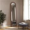 DEGHI Specchio da terra 40x188h cm con cornice noce - Florent