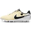 Nike Legend 10 Academy Fg/MG, Scarpe da Calcio Uomo, Lemonade Black Mtlc Gold Coin, 41 EU