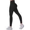 Sunzel Leggins Sportivi Donna Vita Alta Leggings Palestra Donna Pantaloni Yoga Controllo della Pancia Opaco Elastici Morbido Casual Nero XS