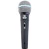 Pronomic DM-58-B Microfono Dinamico per voce e strumenti, supercardioide, 70-16.000 Hz, con interruttore, custodia, clip e adattatore filettato.