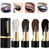 Pelinuar Long Wear Gel Eyeliner, Natural Black Eyeliner Cream, Gel Eyeliner Pencil, Smokey Eyeshadow Palette Stick,Rationalu Gel Eyeliner, Eye Black Face Paint Sticks, Waterproof Smudge Proof (Mixed, 4 pezzi)