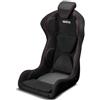 SPARCO 009103GNRRS Sedile per Cockpit Gaming Evolve Kart senza staffe - NERO