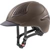 uvex exxential III, casco da equitazione leggero unisex, regolazione della misura individuale, tappeto nero L-XL