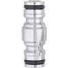 CLABER - CONGIUNZIONE A 2 VIE IN OTTONE CROMATO 9606