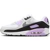 Nike Wmns Air Max 90, Sneaker Donna, White/Cool Grey-Lilac-Photon Dust, 39 EU