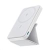 Anker Power Bank Magsafe 5000 mAh con Magsafe 622 Magnetico Senza Fili (MagGo), Powerbank Magnetico Pieghevole con USB-C per iPhone 17 Pro Max/Serie 16-12(Bianco)