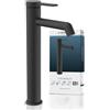 Schütte 33116 Rubinetto per lavabo da appoggio Los Angeles, Nero