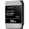 WESTERN DIGITAL HDD WD Ultrastar DC HC580 WUH722424ALE6L4 24 TB 3,5"