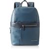 PIQUADRO Cary Zaino in pelle porta PC 13.3 - iPad Pro 12.9 ad uno scomparto, Blu