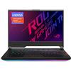 ASUS ROG Strix Scar 15 Laptop da gaming, Display IPS FHD da 15,6 a 240Hz, Intel Core i7-10875H, 16GB di RAM DDR4, SSD da 1TB, NVIDIA GeForce RTX 2070 Super, Tastiera in inglese, Windows 10