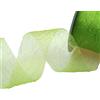 Deko AS GmbH Crash Organza Verde - Larghezza 50 mm - Rotolo 20 Meter - 68050 60 della R 50