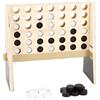 small foot 12219 Forza quattro Gold Edition, gioco classico moderno, con calamite, in legno, a partire dai 5 anni