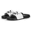 PUMA Popcat 20 Logo Power, Sandali a Ciabatta Unisex-Adulto, Bianca Nero Fresco Mid Grigio, 38 EU