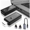 Innopower Trasmettitore e Ricevitore HDMI Wireless, Extender Wireless HDMI, Plug & Play, Supporto 2.4/5.8Ghz 100Ft, Full HD 1080p per lo Streaming Audio e Video per Laptop, PC su HDTV, Proiettore