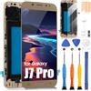 ARSSLY LCD Schermo per Samsung Galaxy J7 PRO 2017 Display per Samsung J7 PRO 2017 SM-J730 J730G J730F SM-J730F/DS J730G/DS Sostituzione dello Schermo Touch Screen Digitizer Full Assembly con Strumenti(Oro)