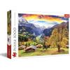 Trefl - Pittoresco Villaggio Alpino - Puzzle 1000 Pezzi - Puzzle Fai Da Te con Paesaggio, Intrattenimento Creativo, per Adulti e Bambini a partire da 12 anni