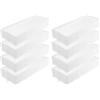 AllSpares Filtro acustico (8 pezzi) per cappe da cucina, adatto per Bosch Siemens 17004801, HEZ9VEDU0 | Neff Z811DU0 | Gaggenau CA084010 | 192 x 75 x 35 mm
