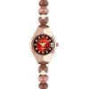 RORIOS Orologio da Polso con Bracciale da Donna Orologio Signora Elegante Orologio Analogico Quarzo Orologi Oro Caffè Acciaio Inossidabile