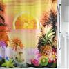 Spirella 1018476 10.18476 - Tenda da doccia in tessuto poliestere, 180 x 200 cm