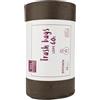 IDEA HOME LDPE Sacchi per la Spazzatura 50 Pezzi - Resistenti Fodere per Bidoni per il Riciclaggio, per la Cucina 60L, Marrone