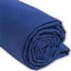 IPEA Tessuto in Cotone Popeline Blu - 200 cm x 150 cm - Made in Italy - Tessuto al Metro per Cucito, Abbigliamento, Fodere, Arredamento, Accessori, Patchwork, Stoffa Tinta Unita per Cucire