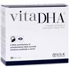 Omegor VitaDHA Liquid Omega 3 2000mg Alto Dosaggio (30 Fiale al Gusto Limone) - Omega3 1450mg DHA 330mg EPA per Adulti e Bambini - Per la Salute di Retina e Cervello