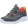 Skechers Bounder Brisk-Burst - Scarpe da Ginnastica, Navy/Blue,