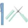 HZAOPZE 2 PCS Forbici da Cucina e per bricolage-Forbici da Sarta Professionali-Forbici da Sarto da Usare Come Forbici Cucito Forbici Sartoria Forbici Tessuto Forbici Tessitura(Verde e Blu)
