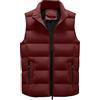 Kobilee Giacca Senza Maniche da Uomo Estivo Cotone Corto Gilet Casual Giubbotto Smanicato 100 Grammi Leggero Piumino Smanicato Invernale Imbottita Giubbino Giacca con Cappuccio