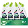 Winni's - Detersivo Liquido Bivalente per Capi Neri e Scuri con Olio di Argan, Ipoallergenico, 180 Lavaggi, Lavaggio a Mano e in Lavatrice, 750 ml x 12 Confezioni