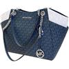 Michael Kors Berry Pink MK Borsa a tracolla da donna, nero, M