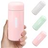 MUNSKT Bottiglia termica da 150 ml, bottiglia in acciaio inossidabile 304, mini borraccia isotermica a doppia parete sottovuoto, piccole bottiglie thermos impermeabili per bevande calde e fredde
