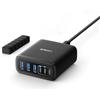 Anker Caricatore USB C Anker 112W, stazione di ricarica a 6 porte con uscita da 112 W, per iPhone 16/16 Plus/16 Pro/16 Pro Max/15/14/13, MacBook Air, Pixel, Galaxy, iPad e altri modelli (cavo non incluso)