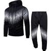 Caxndycing Tracksuit Uomo Moda Jogging Suit Giacca con Cappuccio + Pantaloni Sportivi Pantaloni per Palestra Fitness Abbigliamento Sportivo Running Fitness Tuta Sportiva Moda Tempo Libero Outwear,