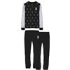 hermet pigiama ragazzo lungo in cotone JUVE prodotto ufficiale art. T20 2090 (nero, 10 anni)