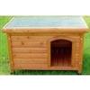 AZ PET PRODUCTION Cuccia Canile in legno tetto pari medium