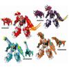 RS Toys Robot Mega Team Jurassic Trasformabili Assortito 3 Modelli di RS Toys